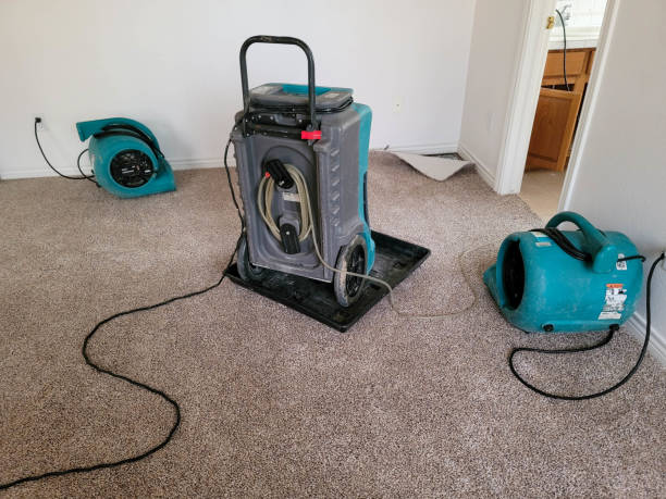 Water damage restoration process in GA